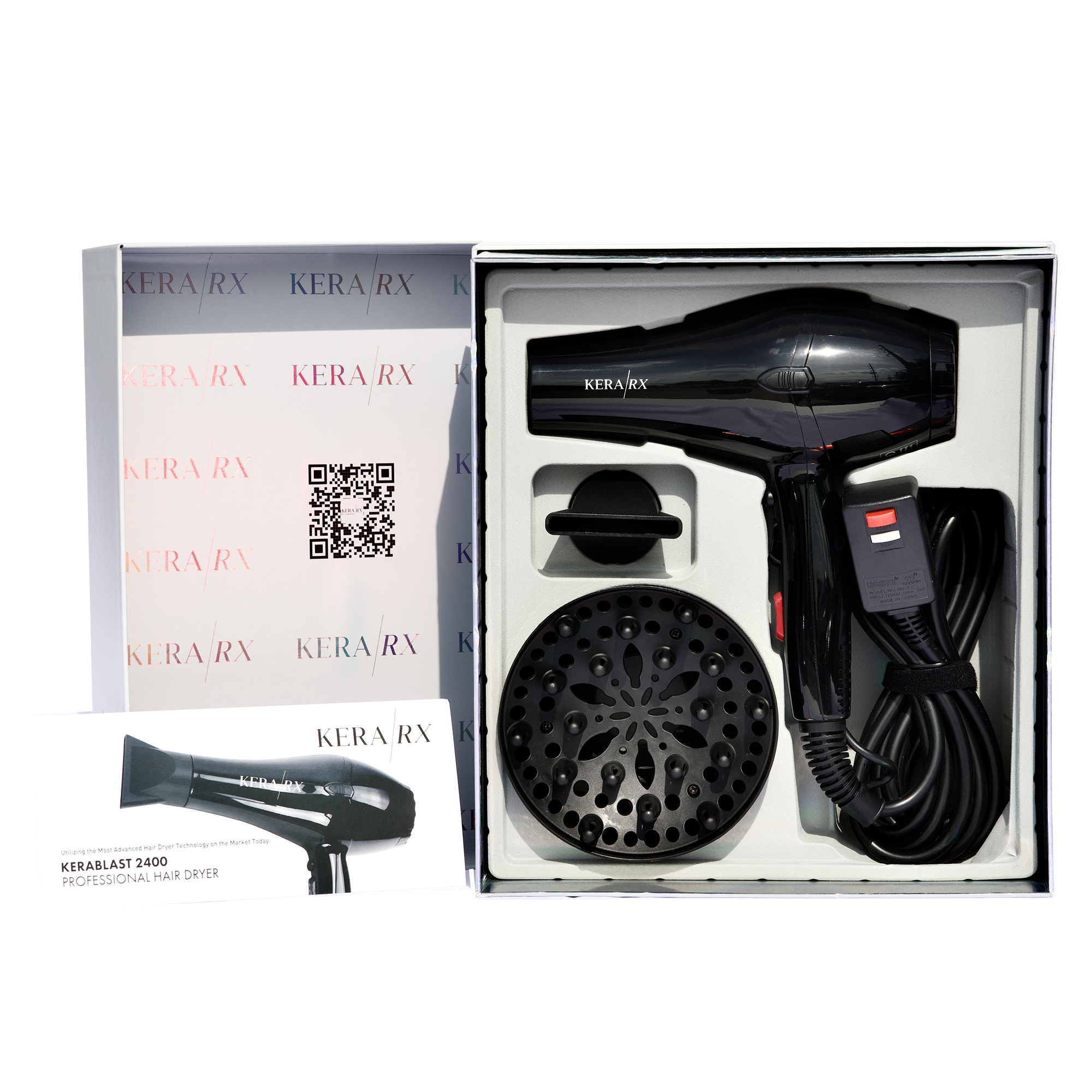 KeraRx Professional Hair Dryer | KERABLAST 2400 | Kera/RX Haircare